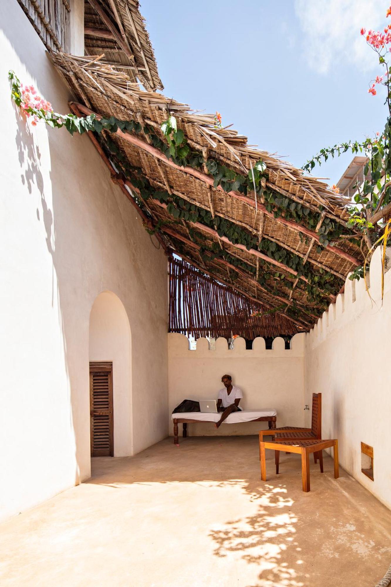Authentic Swahili Style Villa Milele House 라무 외부 사진